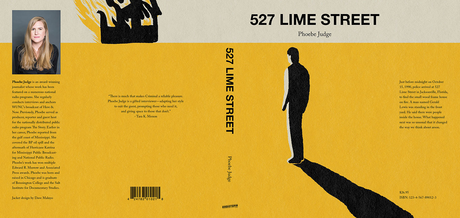 book cover design — criminal