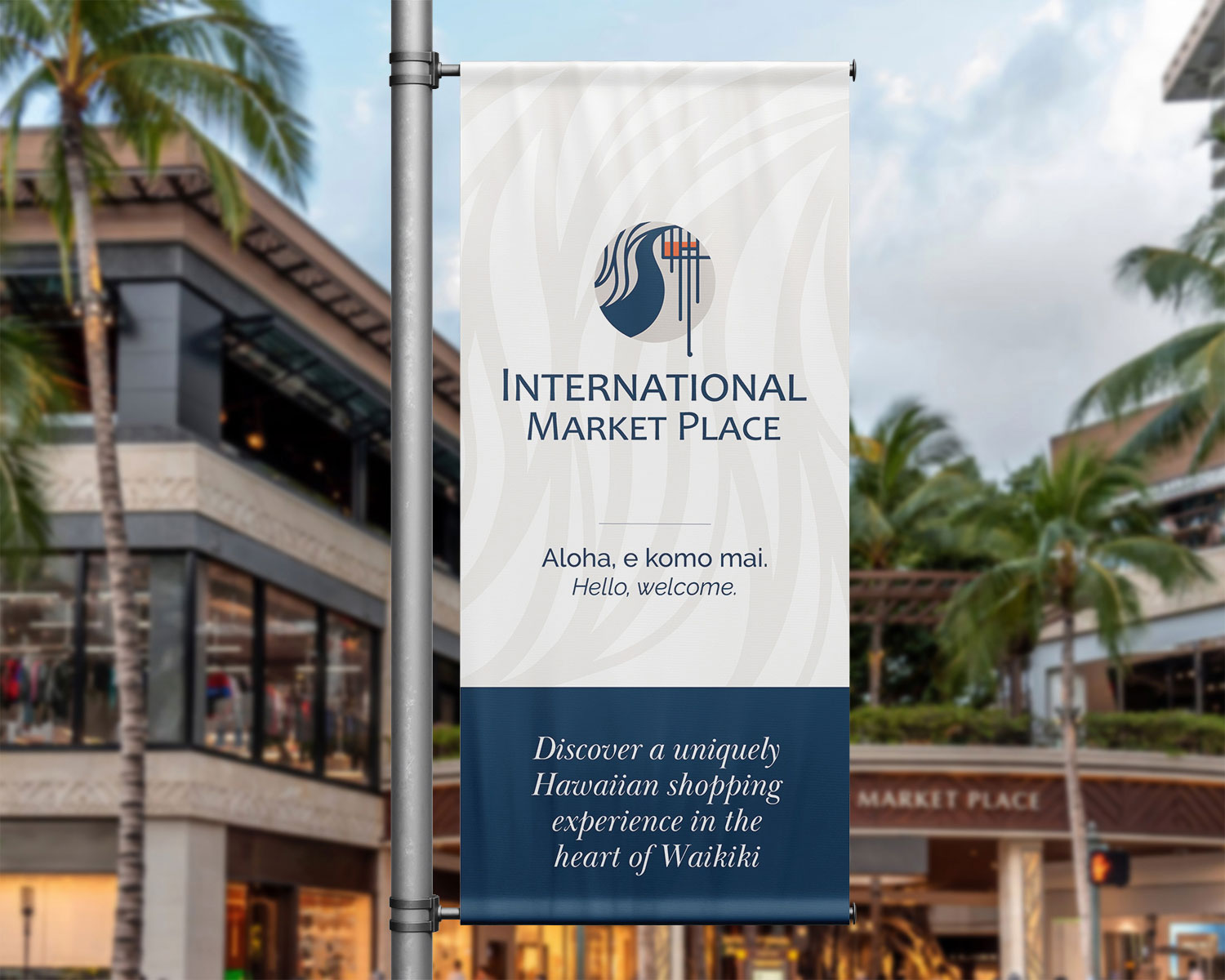 international Market Place logo design